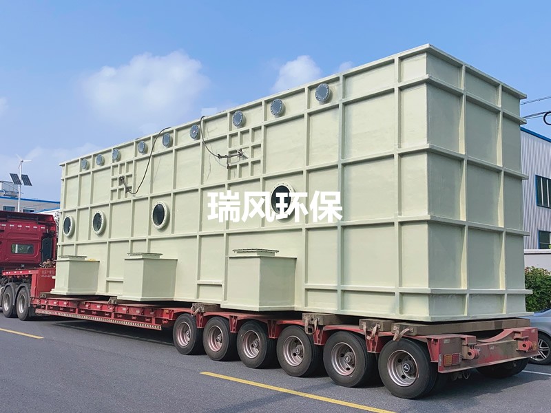 卧式玻璃钢洗涤塔